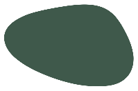 Onregelmatig ovaal Placemat groen