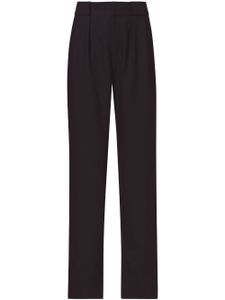 Proenza Schouler White Label pantalon de tailleur à détails plissés - Noir