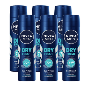 Nivea Men Dry Fresh Deodorant Spray Voordeelverpakking