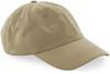 Beechfield CB652N Organic Cotton 6 Panel Dad Cap - Desert Sand - One Size