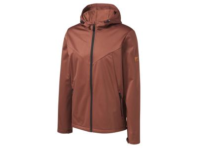 CRIVIT Heren softshelljas (M, Bruin)
