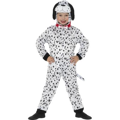 Smiffys Dalmatier honden verkleedkleding - kostuum - dierenpak - voor kinderen - jumpsuit