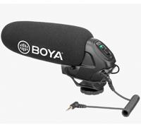 BOYA BY-BM3030 microfoon Zwart Microfoon voor digitale camera