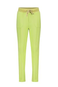 NoNo Meisjes sweat broek - Secler - Sour lime