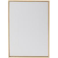 Creativ Company Canvas paneel met lijst, a4, afm 29,7x21 cm, 280 gr, wit, 10 stuk/ 1 doos