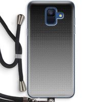 Musketon Halftone: Samsung Galaxy A6 (2018) Transparant Hoesje met koord