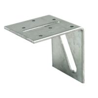 Gebr. Bodegraven hoekanker zwaar - 80x80 mm - slobgaten 13x67 - zink magnesium