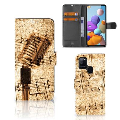 Samsung Galaxy A21s | Telefoonhoesje met foto | Bladmuziek