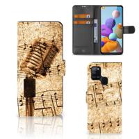 Samsung Galaxy A21s | Telefoonhoesje met foto | Bladmuziek