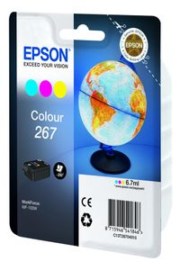 Epson Globe Singlepack Colour 267 ink cartridge