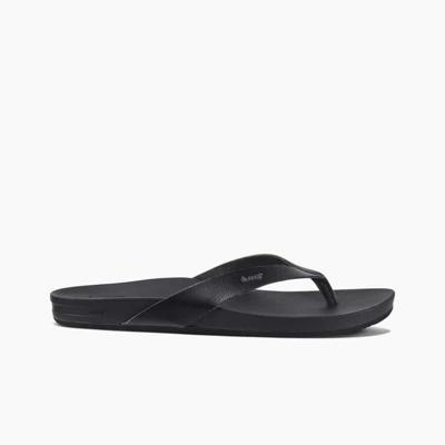 REEF Cushion Court Slipper Dames Black 7/37,5