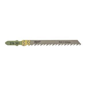 Milwaukee T 101 D Decoupeerzaagblad voor Precisiesneden in Hout VE= 25 - 4932373490