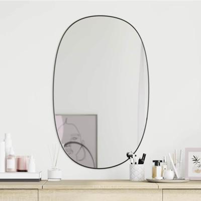 VidaXL Wandspiegel 70x45 cm zwart