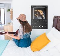 Aanpasbare poster muziekspeler