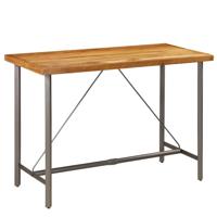 Bartafel 150x70x106 cm massief gerecycled teakhout
