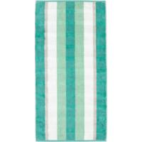 Cawö Cawo Noblesse Stripes Gastendoekje 30x50 smaragd
