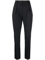 Ralph Lauren Collection pantalon de tailleur à taille haute - Noir