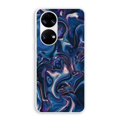 Mirrored Mirage: Huawei P50 Transparant Hoesje