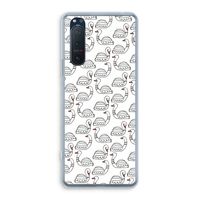 Zwanen: Sony Xperia 5 II Transparant Hoesje