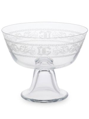 Dolce & Gabbana bol à fruits à logo embossé - Blanc