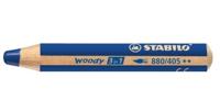 STABILO woody 3 in 1, multitalent kleurpotlood, blauw, per stuk