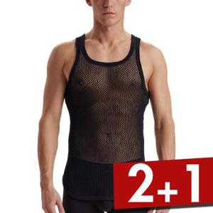 Dovre Wool Mesh Tank Top