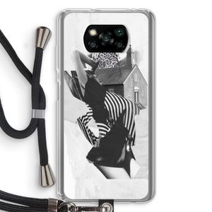 House: Xiaomi Poco X3 Pro Transparant Hoesje met koord