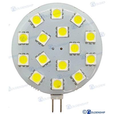 Bombilla led G4 y MR16 GS10515 - BOMBILLA G4 HORIZONTAL 15LED 3W 12/30V
