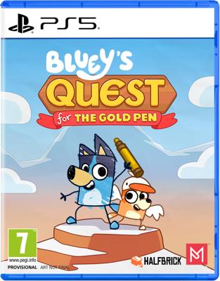 Bluey's Quest for the Gold Pen