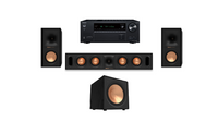 Onkyo TX-NR6100 7.2 receiver + Klipsch Reference Surround set 2 - Zwart