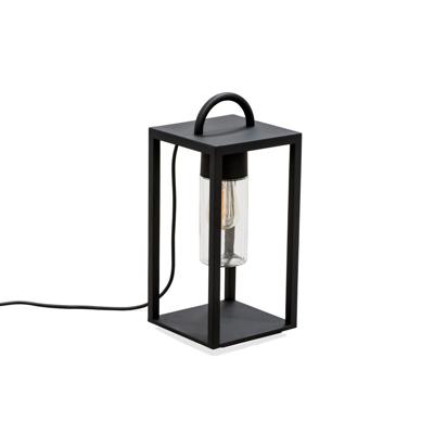 KonstSmide TerraslampBologna 45cm zwart met helder glas - 7532-750