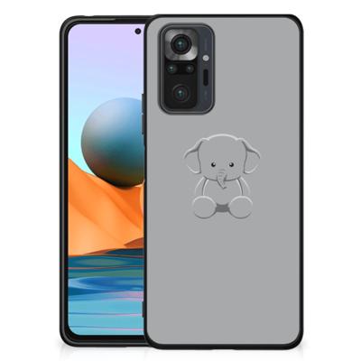 Xiaomi Redmi Note 10 Pro Hoesje Grijs Baby Olifant