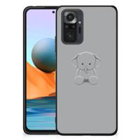 Xiaomi Redmi Note 10 Pro Hoesje Grijs Baby Olifant