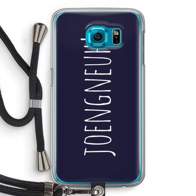 Joengneuh!: Samsung Galaxy S6 Transparant Hoesje met koord
