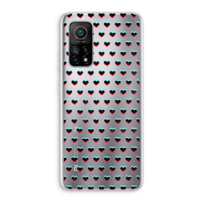 Hartjes: Xiaomi Mi 10T 5G Transparant Hoesje