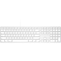 Matias FK318S-EN Wired Aluminium Keyboard for Mac Toetsenbord USB QWERTY, US-Engels, Mac Zilver