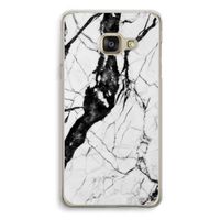 Witte marmer 2: Samsung A3 (2017) Transparant Hoesje