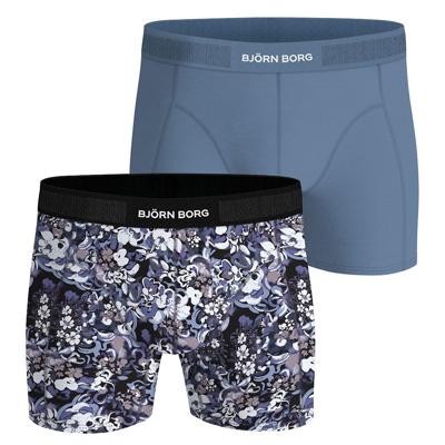 Bjorn Borg Boxershort Organic cotton 2-pack blue-print