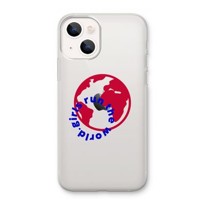 Run The World: iPhone 13 mini Transparant Hoesje