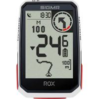 Sigma rox 4.0 gps zw/wit standaard stuurhouder + usb-c oplaadkabel