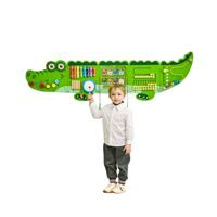 VEVOR Wandspel Wandspelbord Motoriekbord Krokodil Activiteitenmuur 9 Spellen VEVOR Wandspel Wandspelbord Motoriekbord Krokodil Activiteitenmuur 9 Spellen