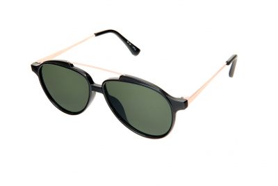 Kost zonnebril unisex piloot zwart/goud/groen (20 025) Kost zonnebril unisex piloot zwart/goud/groen (20 025)