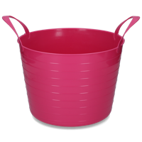Emmer V-Trug Flexi 40 l Roze