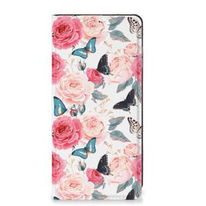 Samsung Galaxy A25 Smart Cover Butterfly Roses