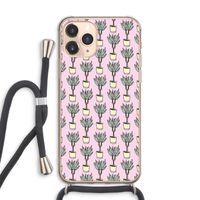 Boompje: iPhone 11 Pro Max Transparant Hoesje met koord