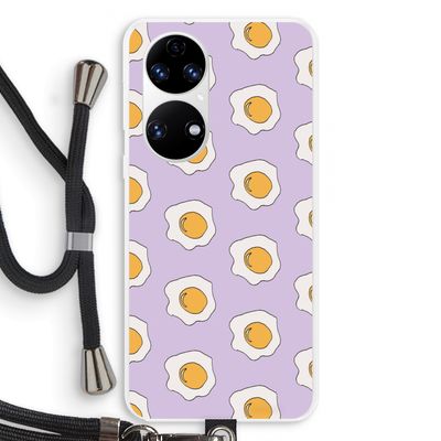 Bacon to my eggs #1: Huawei P50 Transparant Hoesje met koord