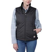 Carhartt Rain Defender Lightweight Insulated Bodywarmer Zwart Dames - thumbnail