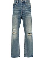 Purple Brand jean P011 Vintage Knee Slit - Bleu