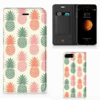 Apple iPhone 7 Plus | 8 Plus Flip Style Cover Ananas