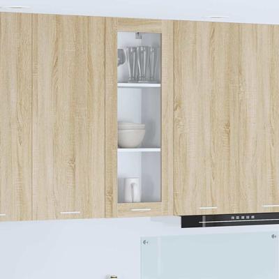 Hangkast Riga Sonoma Eiken 40 x 31 x 100 cm Bewerkt hout Hangkast Riga Sonoma Eiken 40 x 31 x 100 cm Bewerkt hout